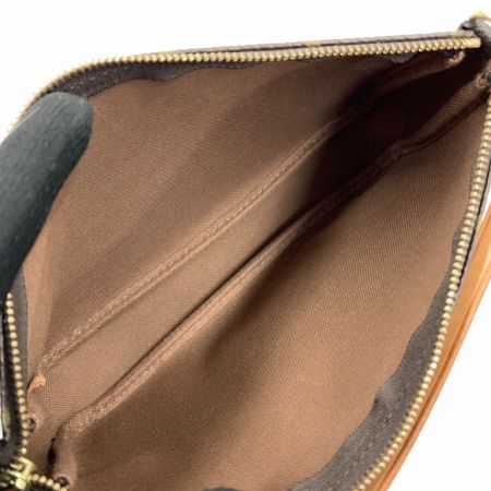  LOUIS VUITTON ルイヴィトン モノグラム ポシェット アクセソワール アクセサリーポーチ M51980 ブラウン