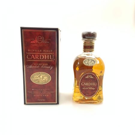  CARDHU カーデュ ハイランド シングルモルト ウィスキー 750ml 40% 未開栓