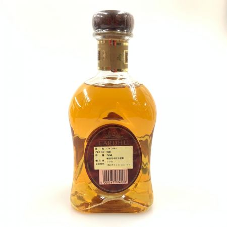  CARDHU カーデュ ハイランド シングルモルト ウィスキー 750ml 40% 未開栓