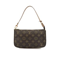 〇〇 LOUIS VUITTON ルイヴィトン モノグラム ポシェット アクセソワール  アクセサリーポーチ M40712 ブラウン Bランク