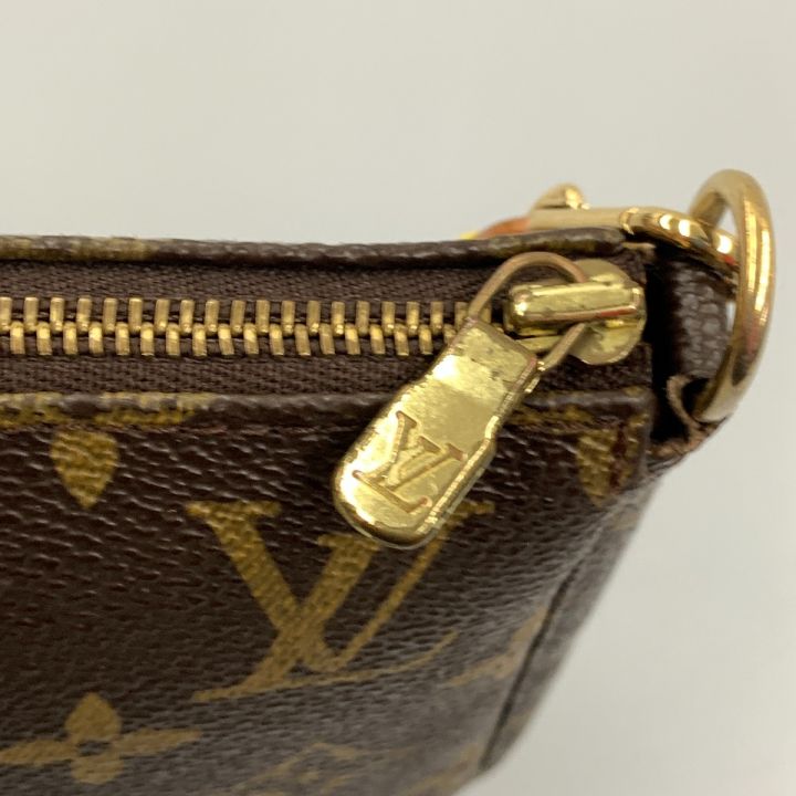 LOUIS VUITTON ルイヴィトン モノグラム ポシェット アクセソワール アクセサリーポーチ M40712 ブラウン ｜中古｜なんでもリサイクルビッグバン