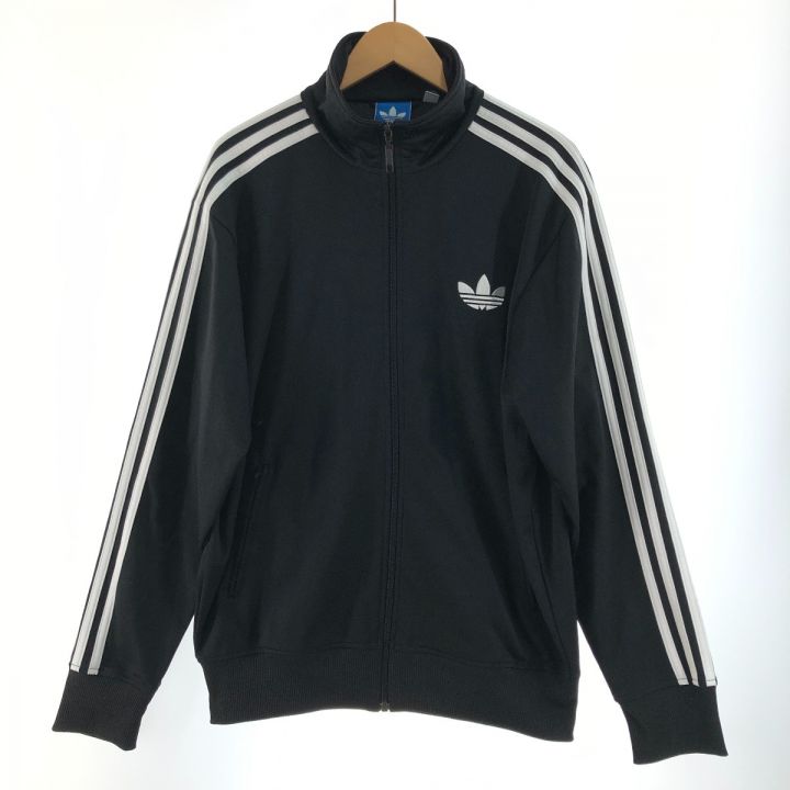 中古】 adidas アディダス メンズ ジャージ サイズO ブラック×ホワイト｜総合リサイクルショップ なんでもリサイクルビッグバン オンラインストア