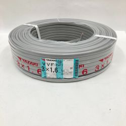 〇〇 YAZAKI  電材 VVFケーブル 3芯 3× 1.6 PbF 100m 未開封品 3×1.6 Nランク