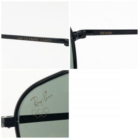  RAY-BAN レイバン サングラス 1992 OLYMPIC GAMES 61□15 W1080 ブラック