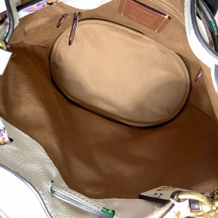  COACH コーチ フィールドバケット ブティックライン ハンドバッグ ２WAY ショルダーバッグ C3854 ベージュ