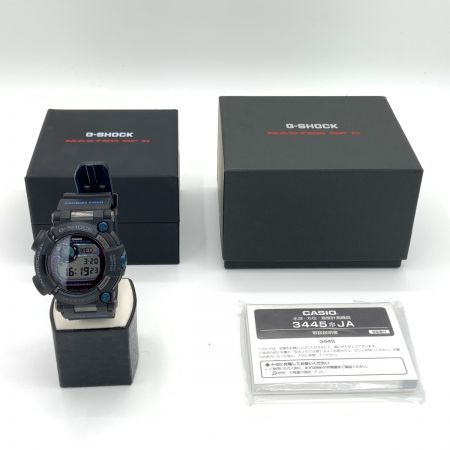  CASIO カシオ G-SHOCK Gショック フロッグマン ソーラー電波クォーツ 腕時計 GWF-D1000B ブラック x ブルー