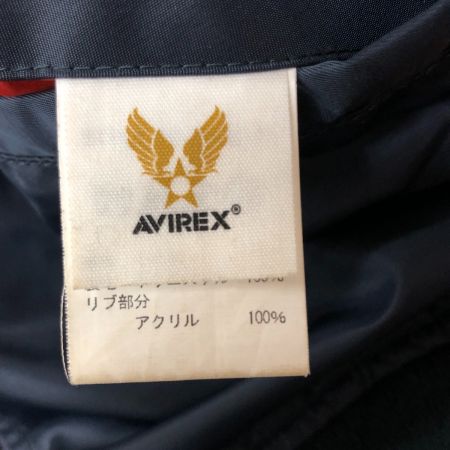 AVIREX アビレックス メンズ フライトジャケット TYPE L-2A サイズL 6152131 ネイビー