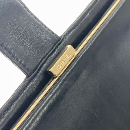  CHANEL シャネル キャビアスキン ココマーク 長財布 A13498 ブラック