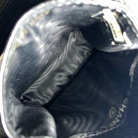  CHANEL シャネル キャビアスキン ココマーク  シガレットケース A135511 ブラック