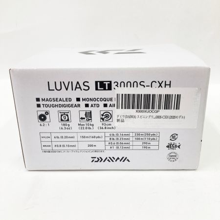  DAIWA ダイワ LUVIAS 20 ルビアス LT3000S-CXH 276450 スピニングリール