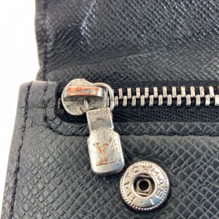  LOUIS VUITTON ルイヴィトン タイガ ポルトフォイユ アコルディオン ロングウォレット ウォレットチェーン 長財布 M30992 ブラック