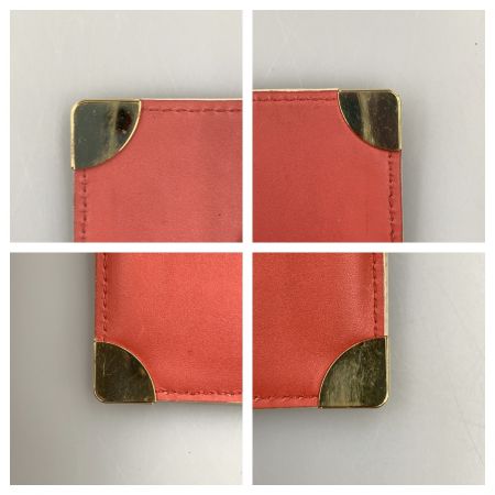  LOUIS VUITTON ルイヴィトン スハリ ポルトトレゾール インターナショナル ジェラニウム 三つ折り 長財布 M91881 レッド