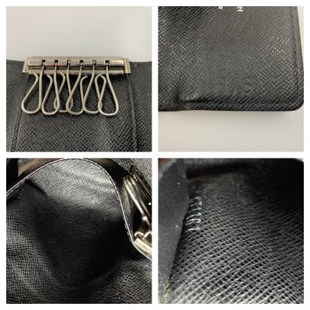  LOUIS VUITTON ルイヴィトン ダミエ グラフィット ミュルティクレ 6 6連キーケース N62662 ブラック