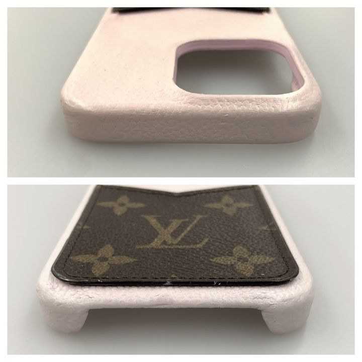 LOUIS VUITTON ルイヴィトン モノグラム IPHONE バンパー 13 PRO ケース iPhone ケース M81343  ピンク｜中古｜なんでもリサイクルビッグバン