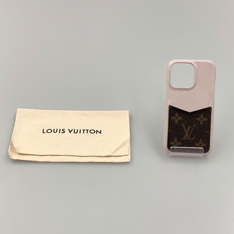 中古】 LOUIS VUITTON ルイヴィトン モノグラム IPHONE バンパー 13