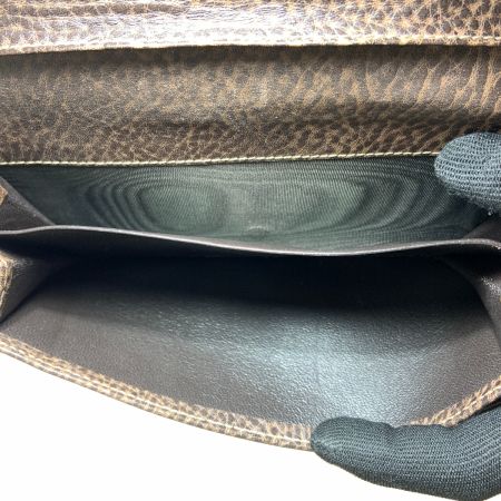  GUCCI グッチ シマライン ホースビット GG 長財布 224257 ダークブラウン