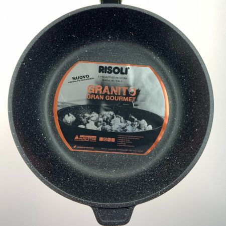  RISOLI リゾリ プロッジ ディープパン フライパン 28cm ガス専用