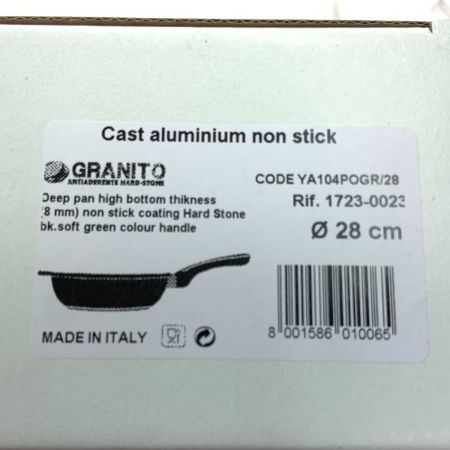  RISOLI リゾリ プロッジ ディープパン フライパン 28cm ガス専用