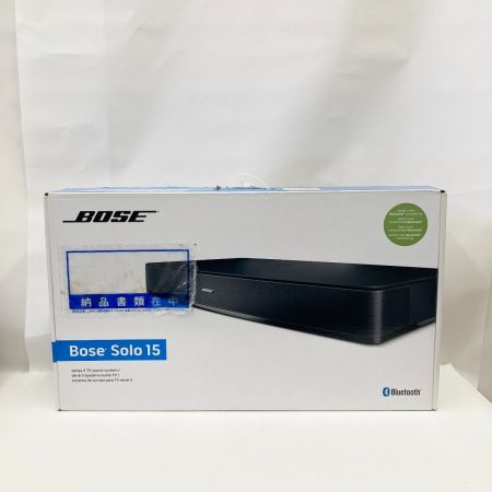  BOSE ボーズ TV sound system テレビ サウンド システム solo15