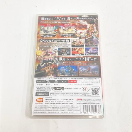  Nintendo ニンテンドウ Switch ゲームソフト ONE PIECE 海賊無双4