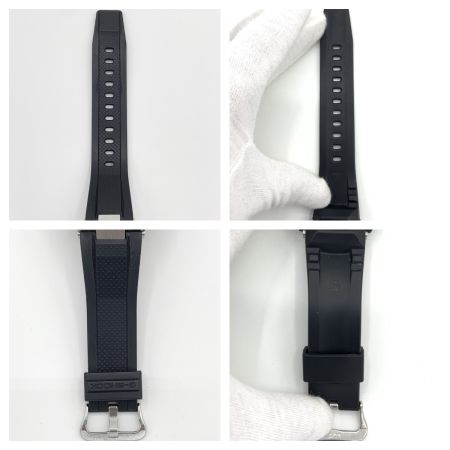  CASIO カシオ Gショック Gスチール クォーツ 腕時計 GST-410-1AJF ブラック x シルバー