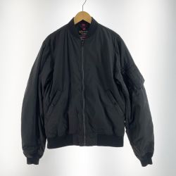 〇〇 ALPHA アルファ メンズ ジャケット ボンディングL-2B サイズL ta1450-001 ブラック Bランク