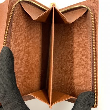  LOUIS VUITTON ルイヴィトン モノグラム ポルト モネ ビエ トレゾール 二つ折り財布 M61730 ブラウン