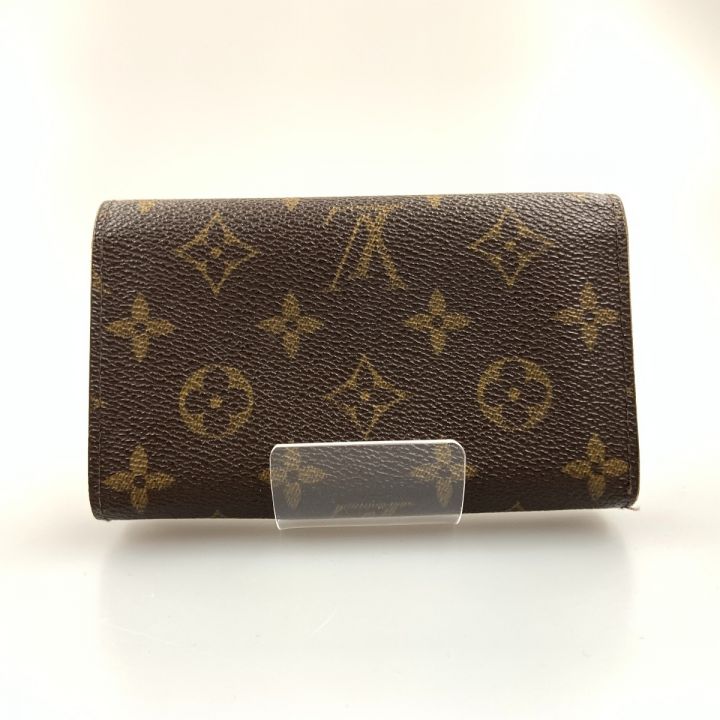 中古】 LOUIS VUITTON ルイヴィトン モノグラム ポルト モネ ビエ ...