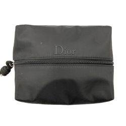〇〇 Christian Dior クリスチャンディオール ポーチ  ブラック Bランク