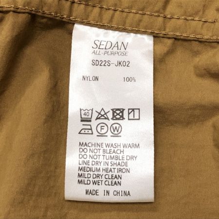  SEDAN メンズ セットアップ サイズXXL SD22S-JK02 ベージュ