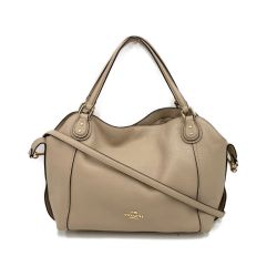 〇〇 COACH コーチ イーディー 2WAY トートバッグ ショルダーバッグ 57124 ライトピンク Bランク
