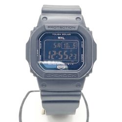 〇〇 CASIO カシオ Gショック MHL マーガレットハウエルコラボモデル クォーツ腕時計 G-5600E ブラック Bランク