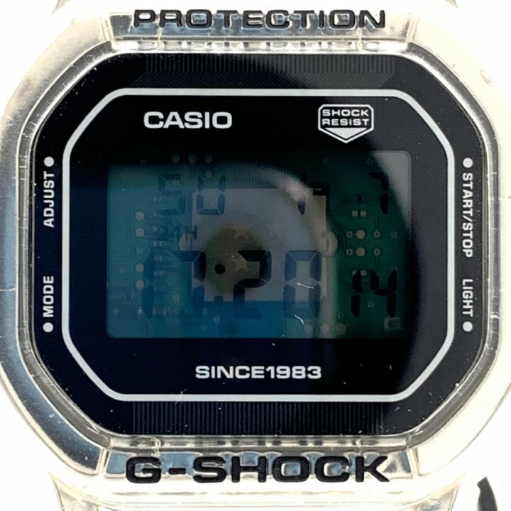 CASIO カシオ G-SHOCK ジーショック 40th Anniversary Clear Remix クリアリミックス クォーツ 腕時計 DW- 5040RX-7JR｜中古｜なんでもリサイクルビッグバン