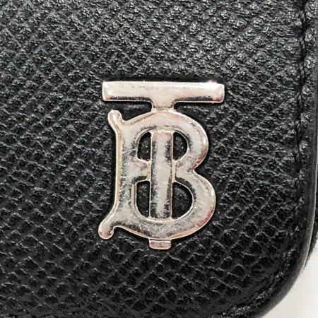  BURBERRY バーバリー メンズ ラウンドファスナー長財布 8062696 ブラック