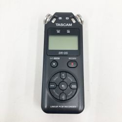 〇〇 TASCAM リニア PCMレコーダー DR-05 本体のみ Bランク