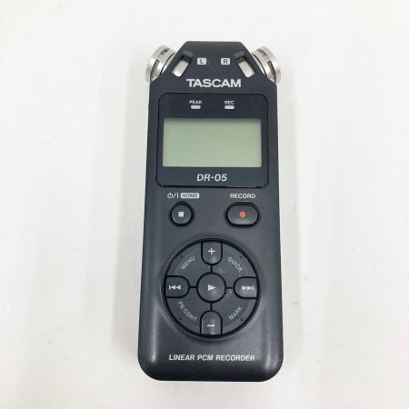  TASCAM リニア PCMレコーダー DR-05 本体のみ