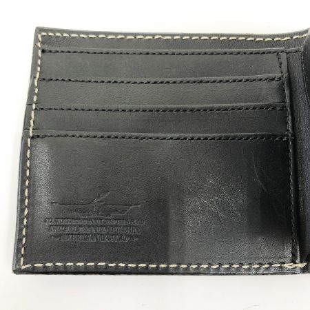  AMERICAN LATIGO メンズ 2つ折り財布 コインヘッドビルフォード ノーマルフラップ ラティーゴ ブラック