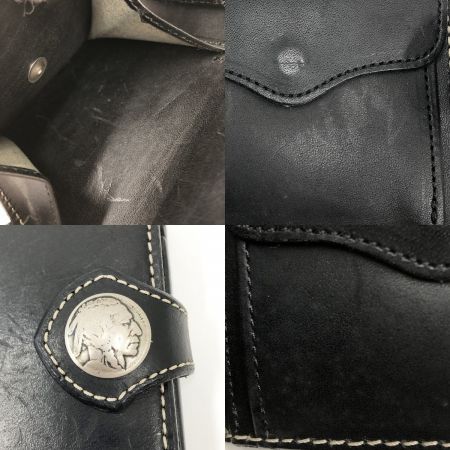  AMERICAN LATIGO メンズ 2つ折り財布 コインヘッドビルフォード ノーマルフラップ ラティーゴ ブラック