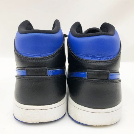 NIKE ナイキ AIR JORDAN 1 MID スニーカー 26.5cm 554724-068 ブルー×ブラック