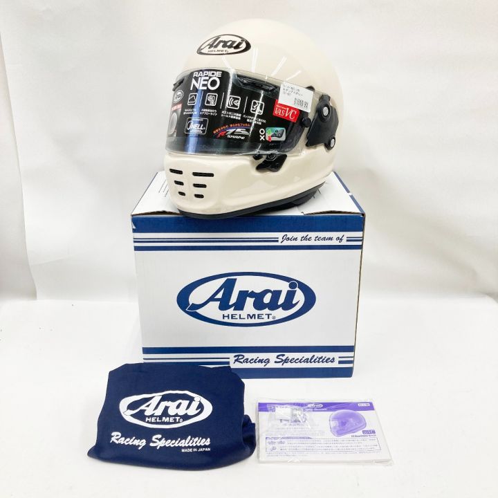 Arai アライ ヘルメット ラパイドネオ LTD 61/62cm ホワイト 未使用品｜中古｜なんでもリサイクルビッグバン