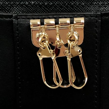  PELLE MORBIDA メンズ キーケース付きミニウォレット PMO-BNBA322 ブラック