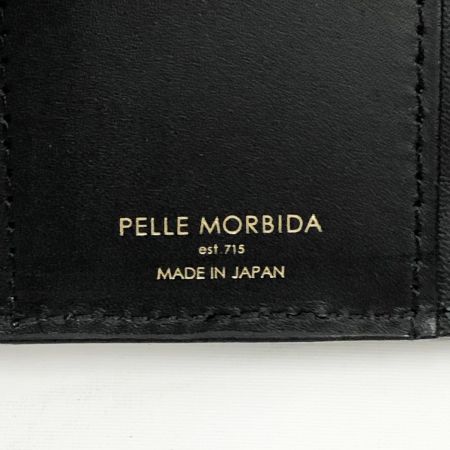  PELLE MORBIDA メンズ キーケース付きミニウォレット PMO-BNBA322 ブラック