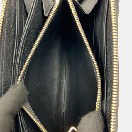  LOUIS VUITTON ルイヴィトン モノグラム アンプラント ジッピーウォレット ラウンドファスナー長財布 Ｍ61864 ブラック RFID搭載