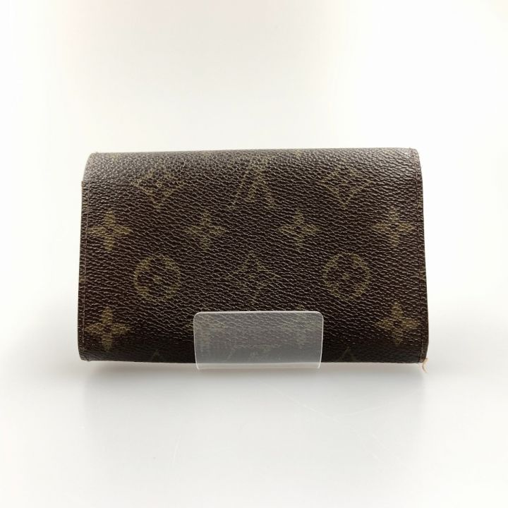 LOUIS VUITTON ルイヴィトン モノグラム ポルト モネ ビエ トレゾール 二つ折り財布 M61730  ブラウン｜中古｜なんでもリサイクルビッグバン