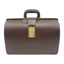 〇〇 Somes Saddle ソメスサドル ダレスバッグ ビジネスバッグ 牛革 ブラウン Aランク