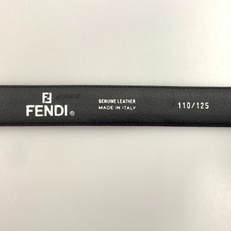  FENDI フェンディ ゴールド金具 ベルト  カーキ