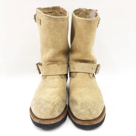  RED WING レッドウィング エンジニアブーツUSA5 1/2 24cm ASTM F 2413-05 ベージュ