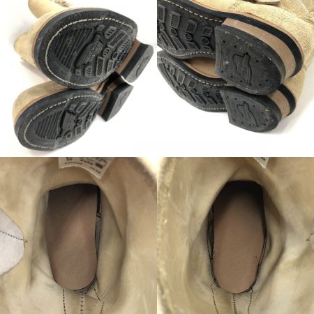  RED WING レッドウィング エンジニアブーツUSA5 1/2 24cm ASTM F 2413-05 ベージュ