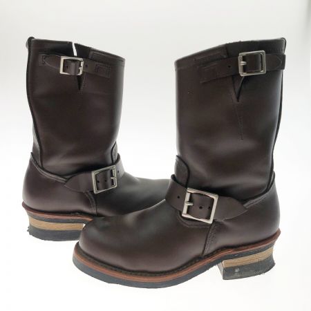  RED WING レッドウィング レディース エンジニアブーツ 23.5cm D2269 ブラウン