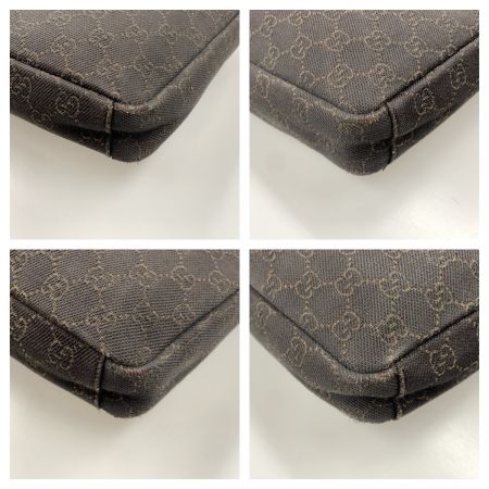  GUCCI グッチ GGキャンバス 斜めがけ ショルダーバッグ 35098 ブラウン